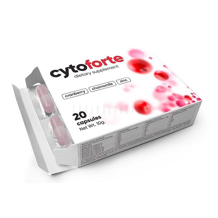 ❰✫❱ Cytoforte - remedy for cystitis